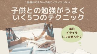 勉強できない子供にイライラ 子供との勉強がうまくいく５つのテクニックとは 中学通信教育のススメ